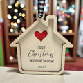 First Christmas In our new home ornament image 0