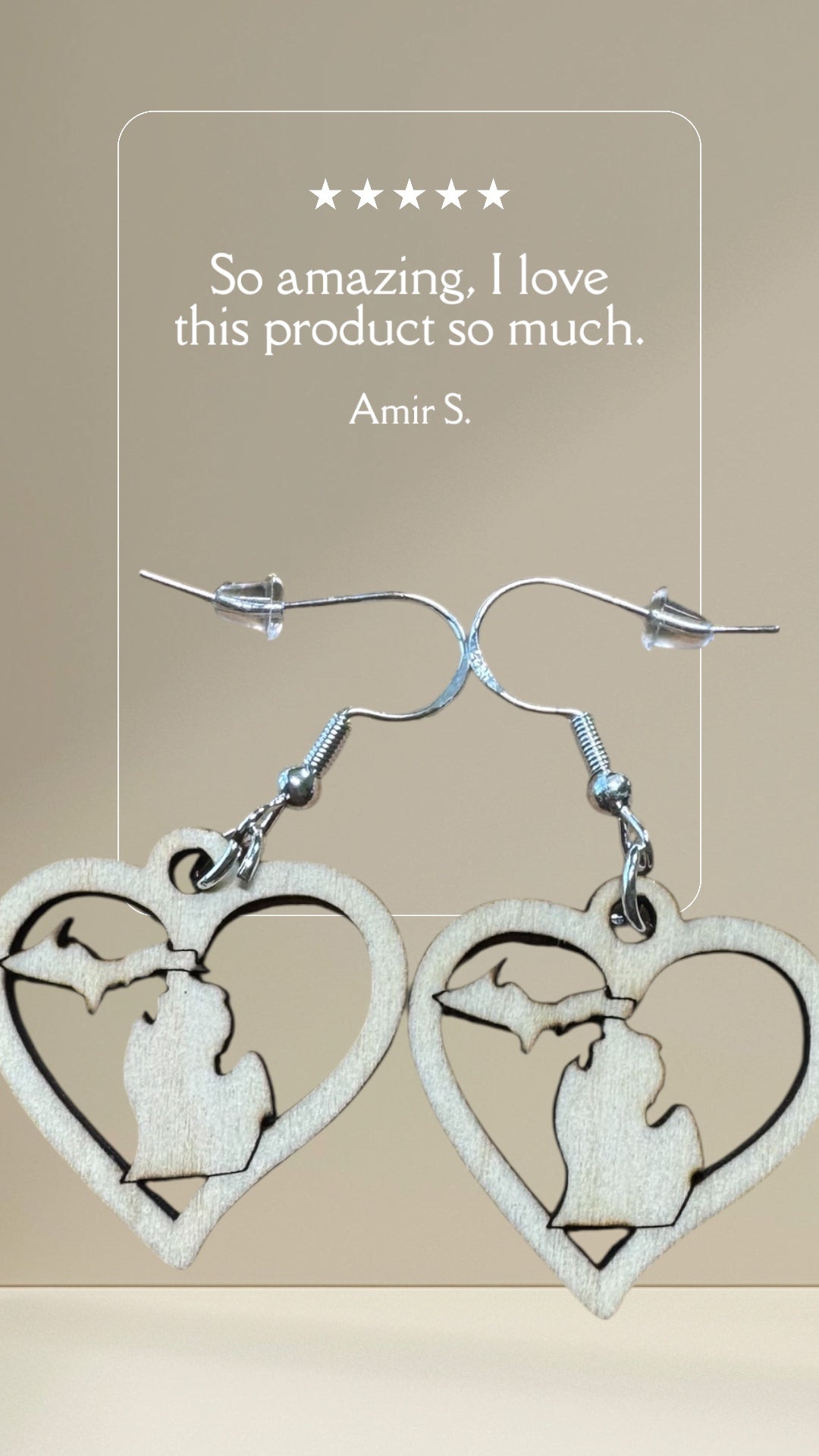 State Earrings image 1