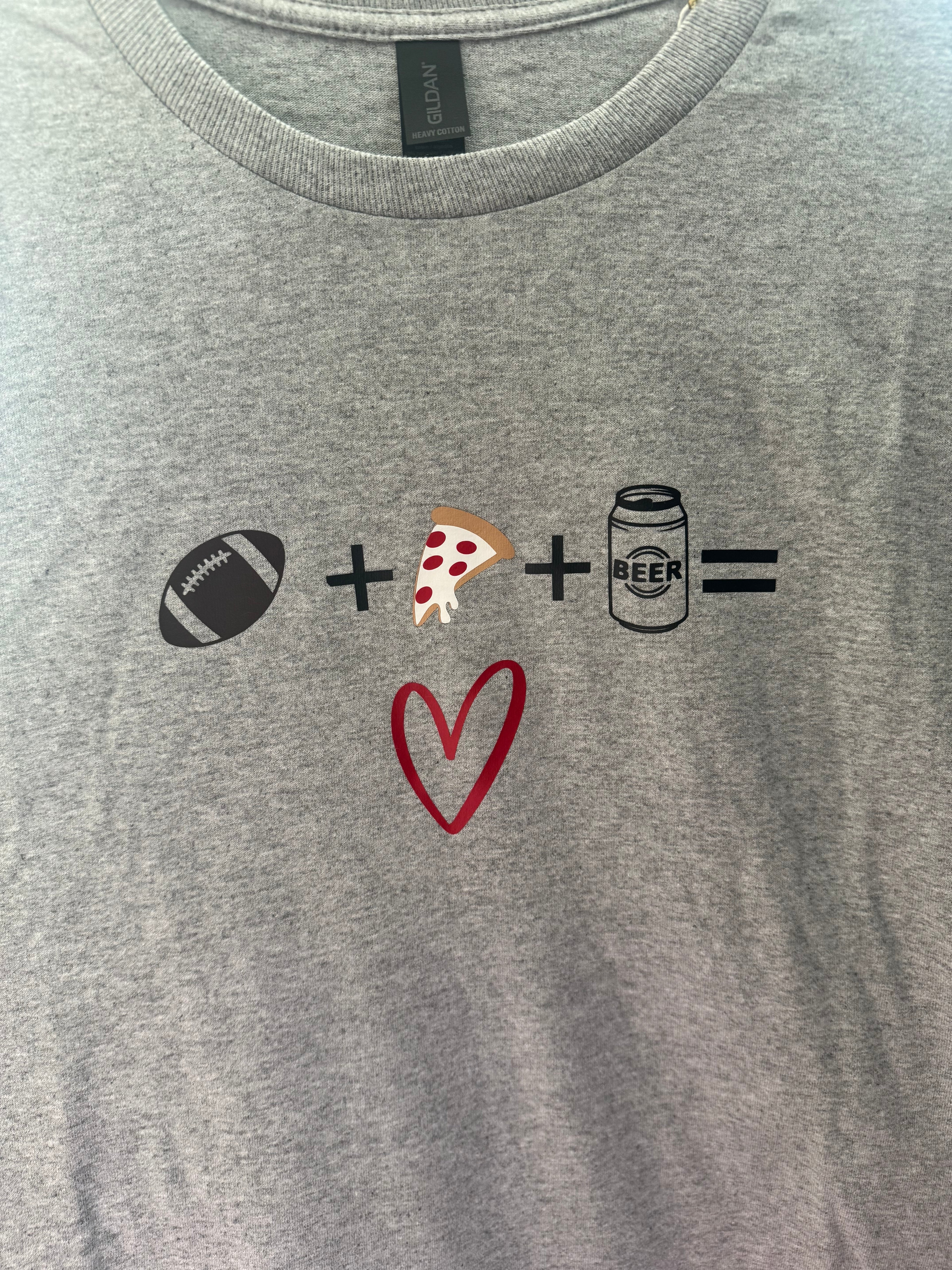 Football+Pizza+Beer=Love image 0