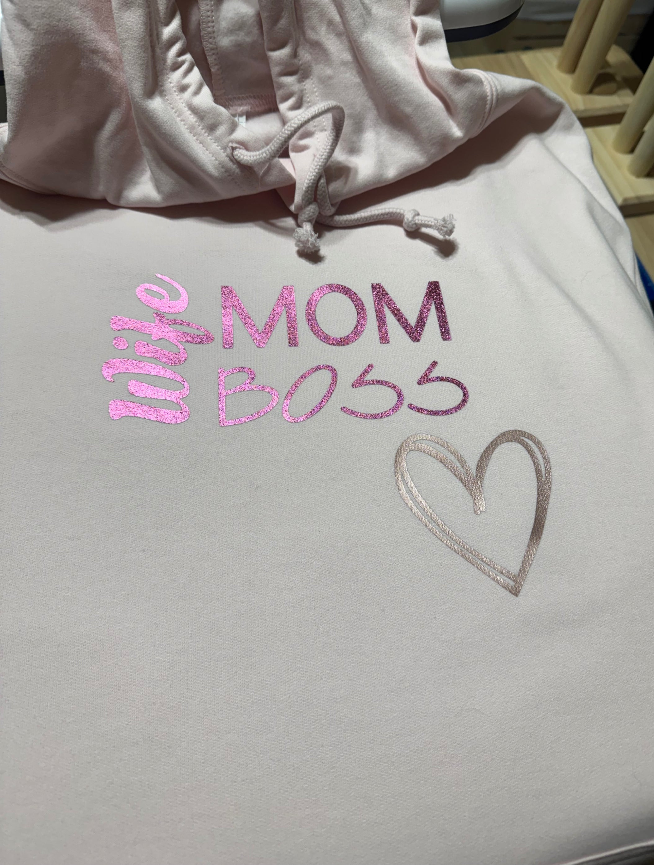 Wife Mom Boss Sweatshirt image 0