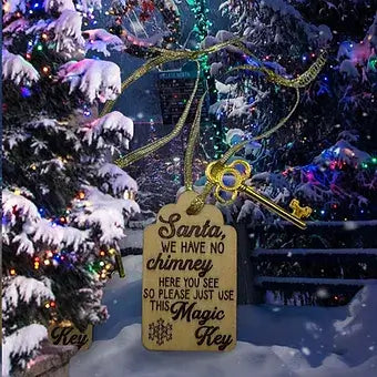 Christmas Key - No Chimney Santa image 0
