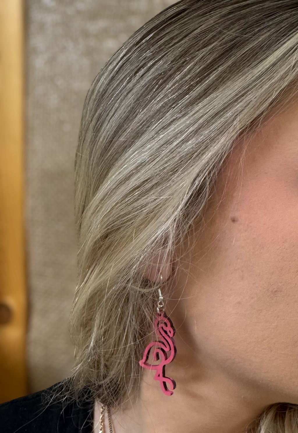 Flamingo Earrings image 1