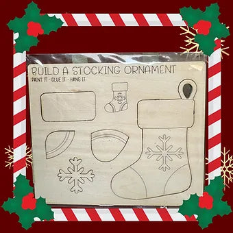 Stocking Christmas DIY Ornament image 0
