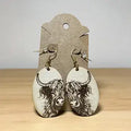 Hilander Cow Earrings image 0