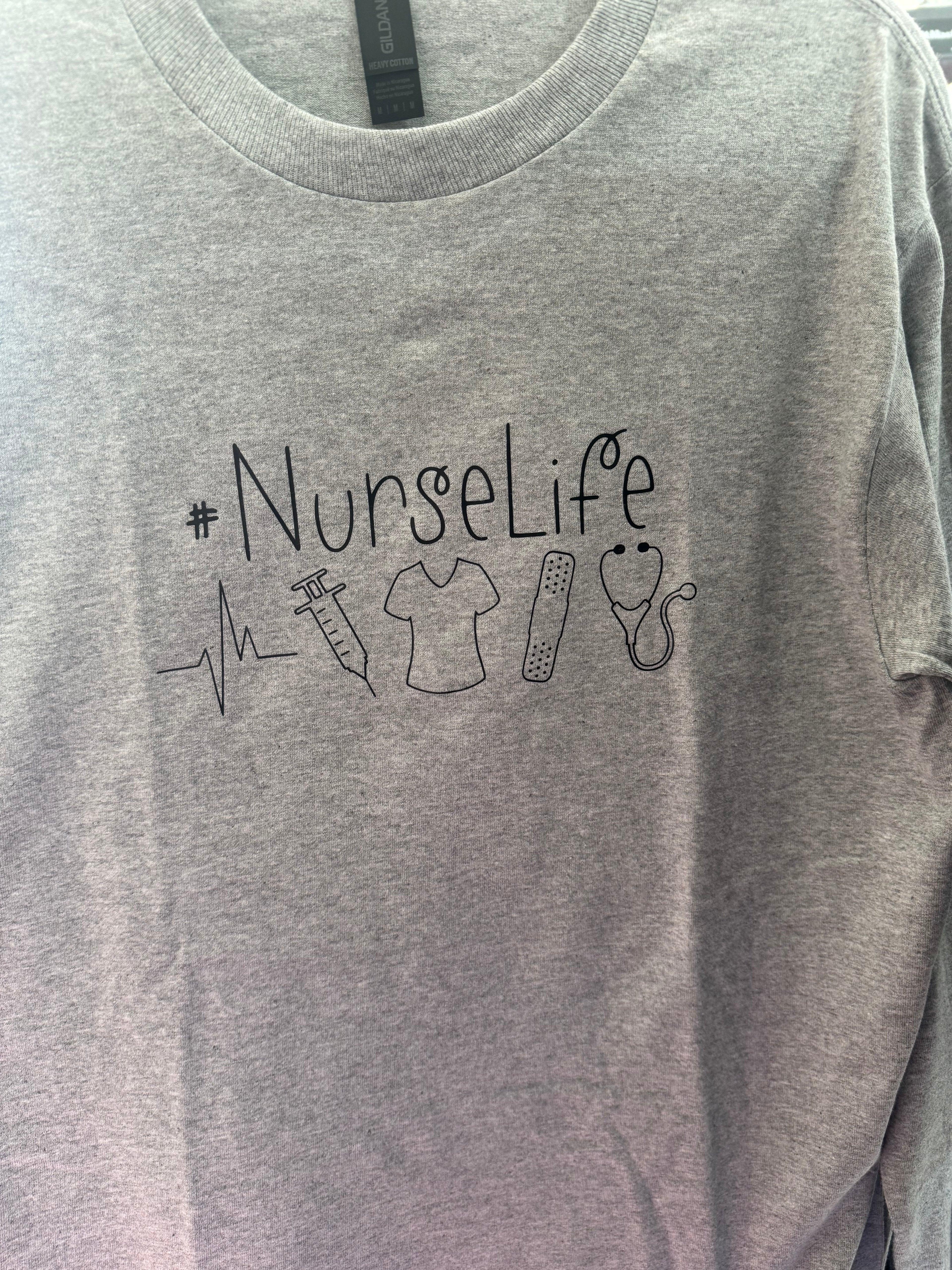 Nurse Life Long Sleeve T Shirt image 0