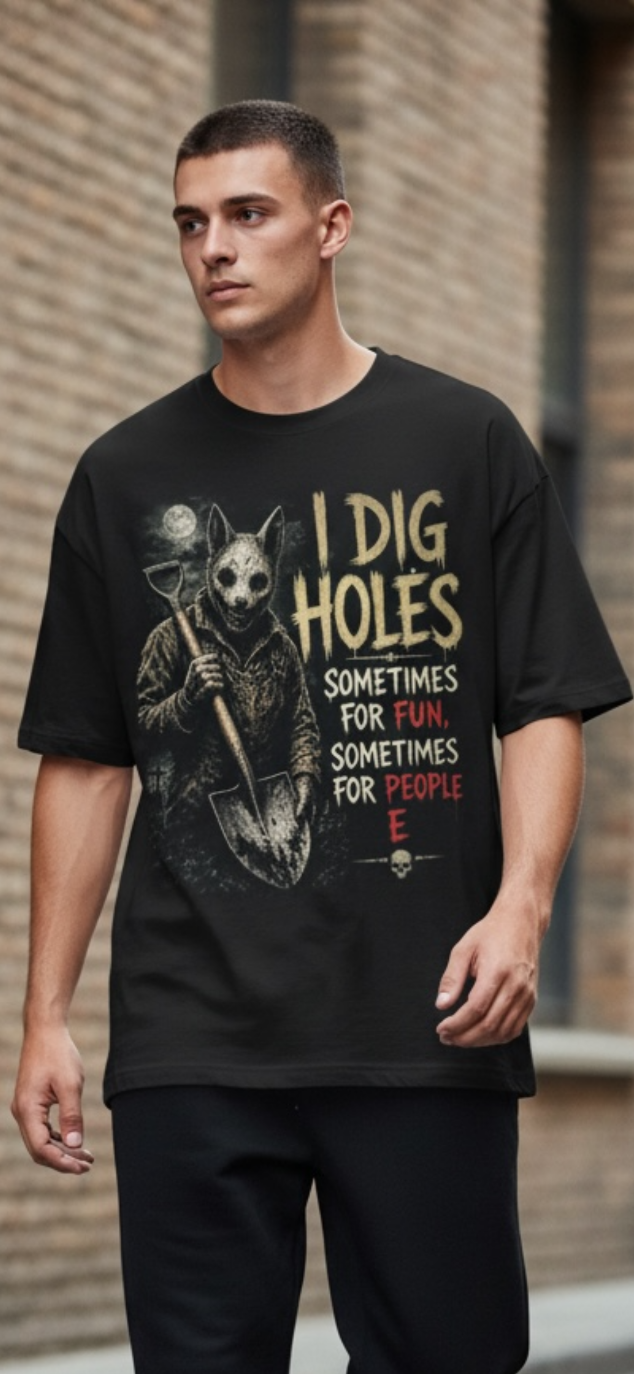 I Dig Holes T Shirt