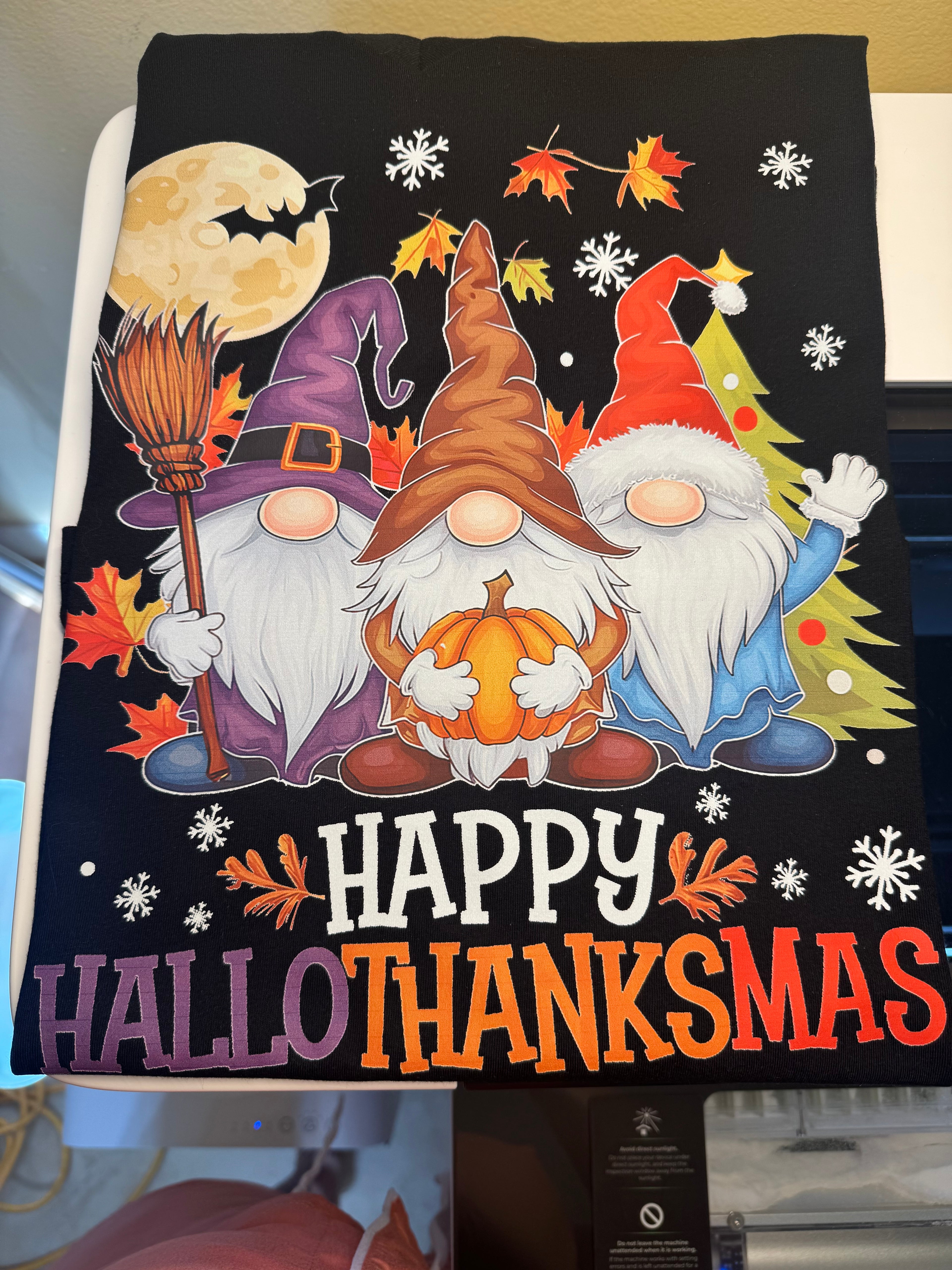 Happy HalloThanksMas T Shirt