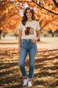 Hilander Cow - Happy Fall Ya'll