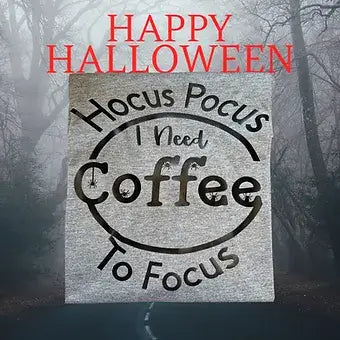 Hocus Pocus Grey T Shirt image 0