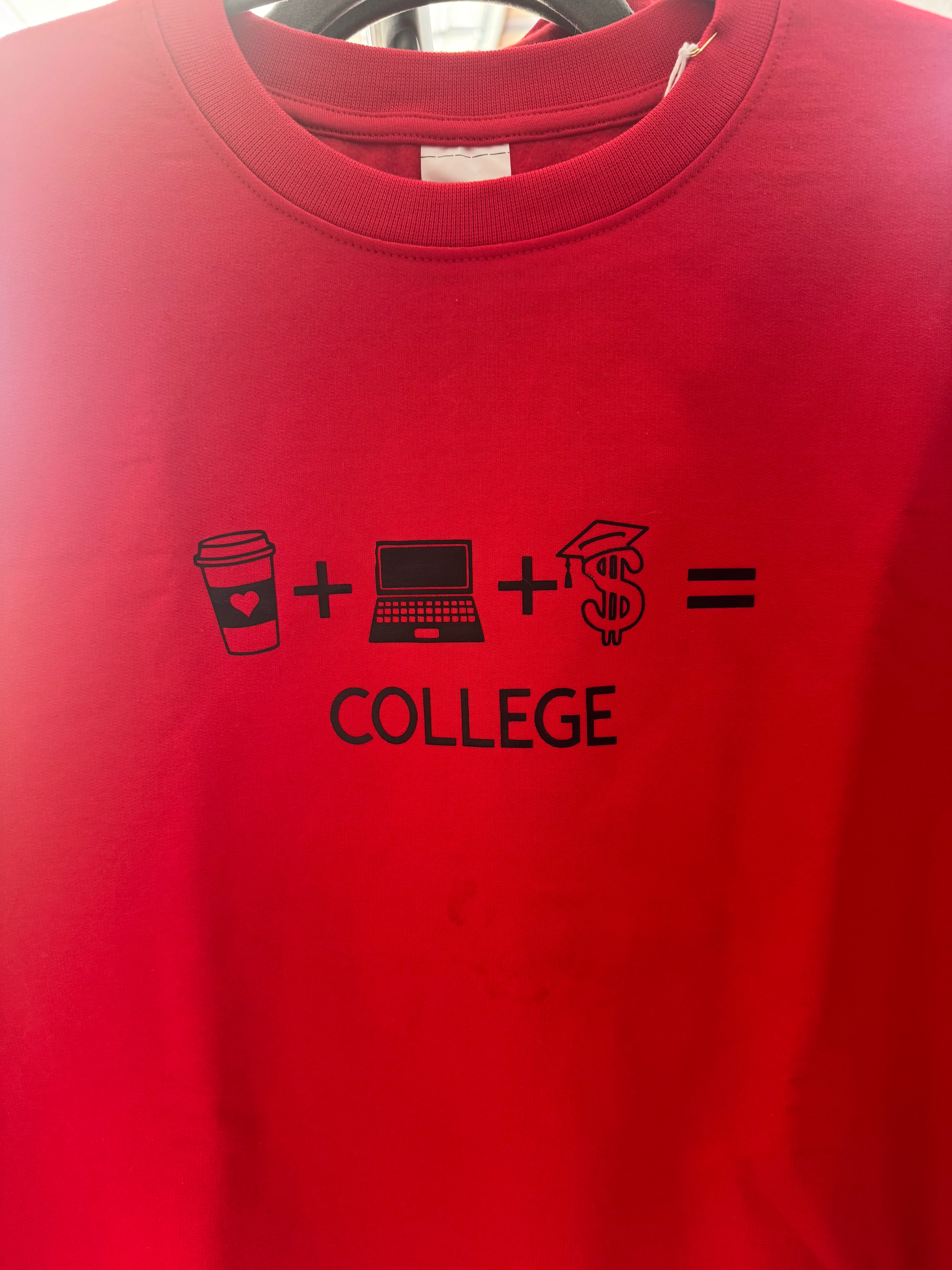 Coffee+College+Money=College image 0