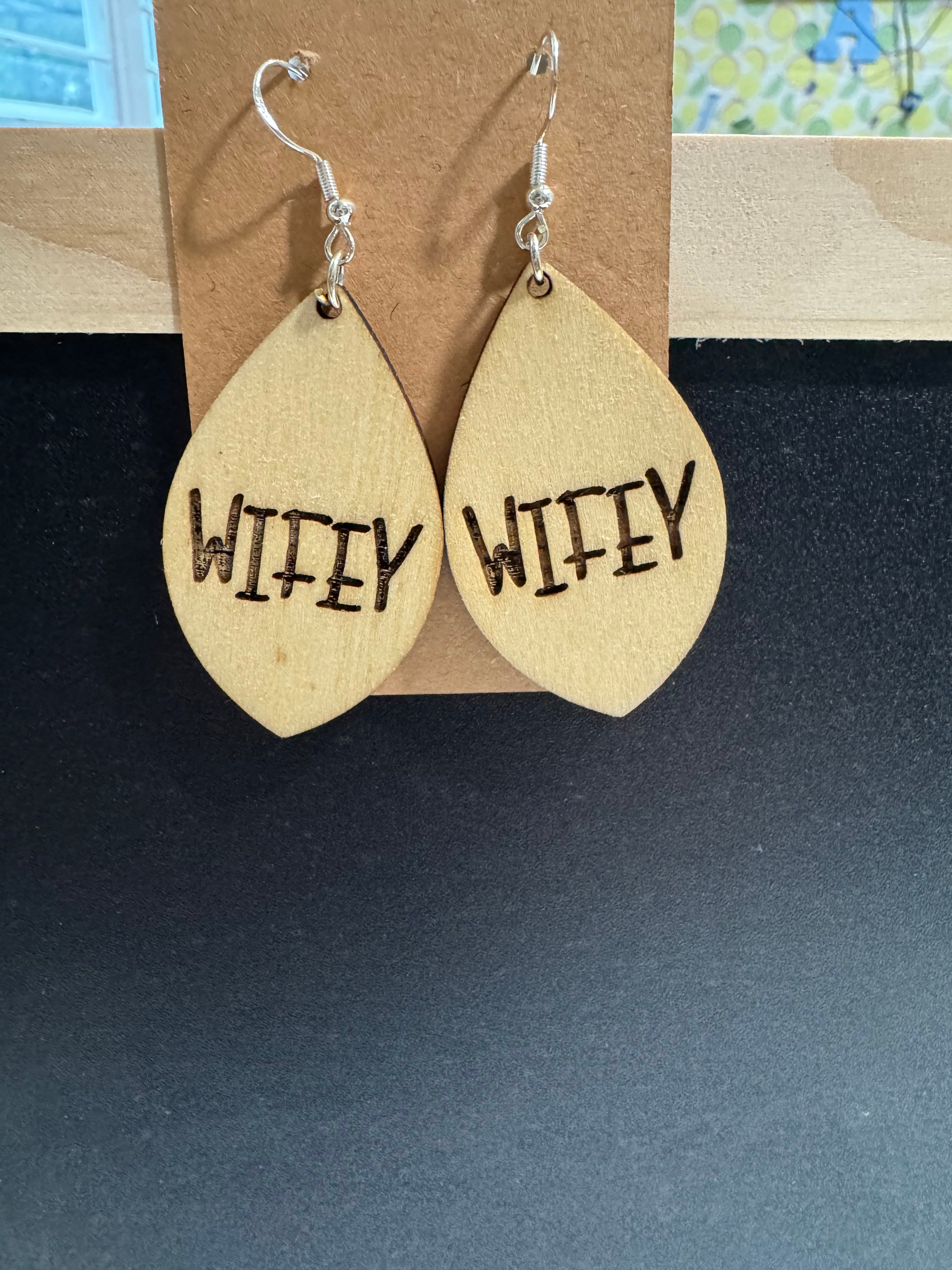 Wifey Earrings image 0